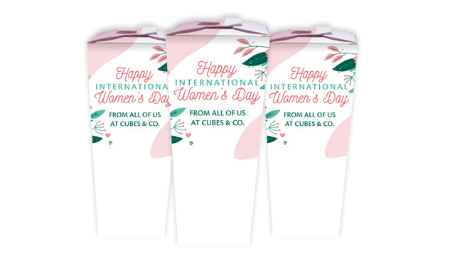 Fun Floral International Womens Day Personalised Chocaboxes