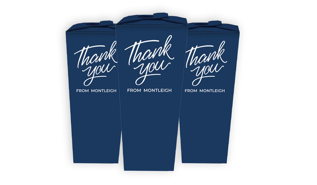 Navy Blue Personalised Chocaboxes