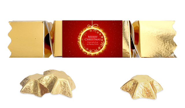 Glowing Bauble Christmas Personalised Bon Bon