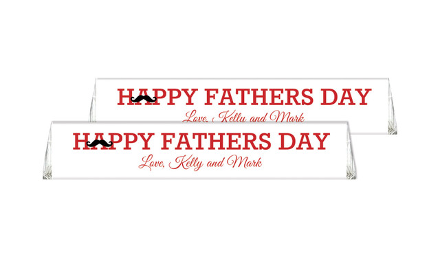 Moustache Father's Day Toblerone Chocolate Bars 50g