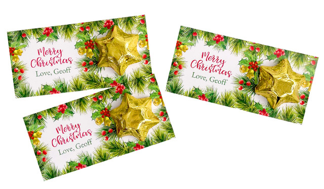 Branch Border Personalised Star Card