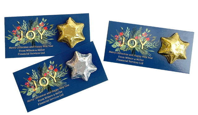 Joy Personalised Star Card