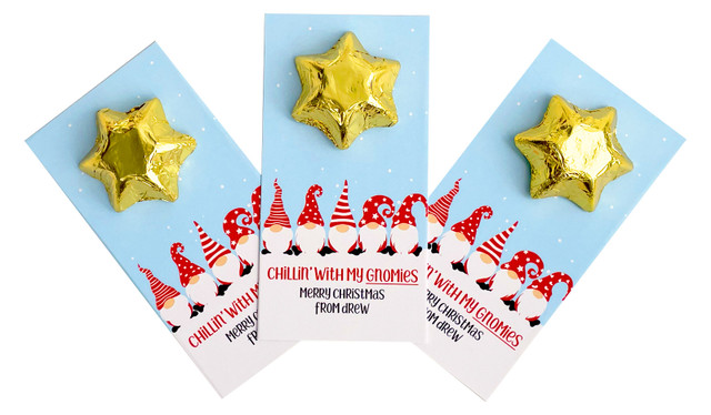 Gnomies Personalised Star Card