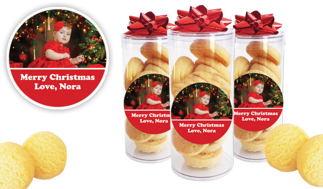 Add A Photo Personalised Shortbread Cookie Jar