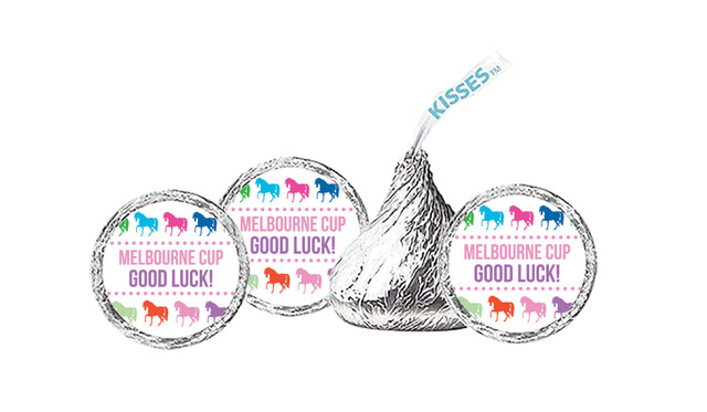 Rainbow Melbourne Cup Horse Racing Hershey's Kisses