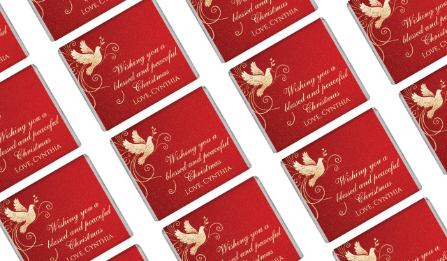 Dove In Gold Mini Chocolates