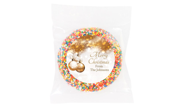 Bronze Baubles Christmas Chocolate Freckle