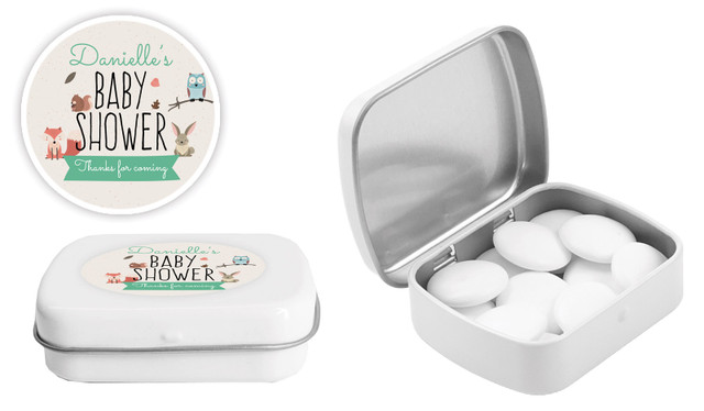 Little Critters Baby Shower Personalised Mint Tins