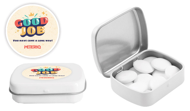 Old School Congratulations Personalised Mint Tins