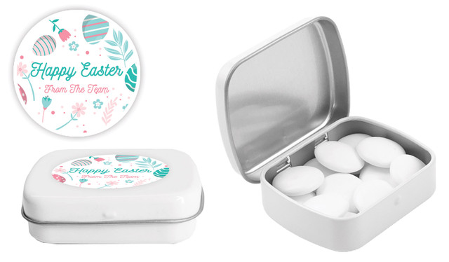 Easter Elements Personalised Mint Tins