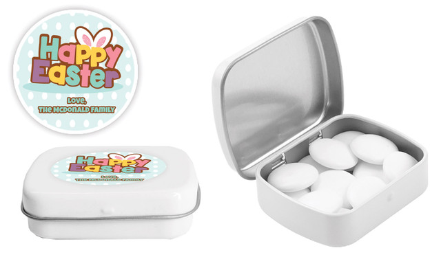Happy Easter Personalised Mint Tins