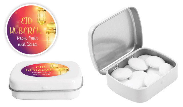 Early Sunrise Eid Personalised Mint Tins