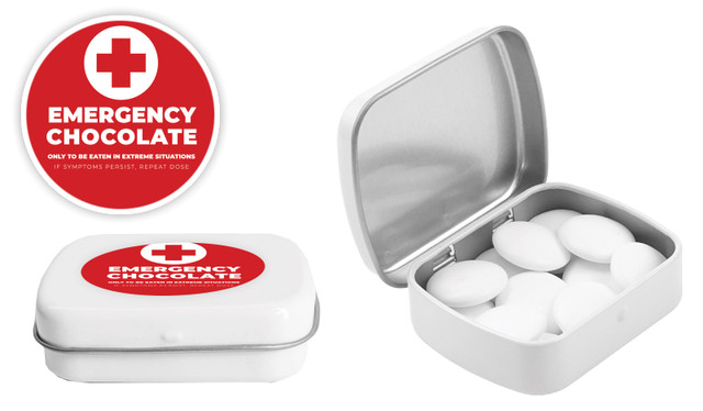 Emergency Chocolates International Nurses Day Personalised Mint Tins