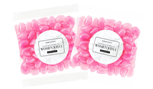 Marble Deco Personalised Lolly Bag (Choice Of Fillings)