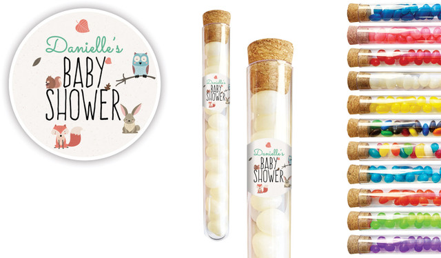 Little Critters Baby Shower Personalised Test Tubes