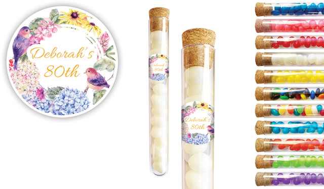 Spring Life Personalised Birthday Test Tubes