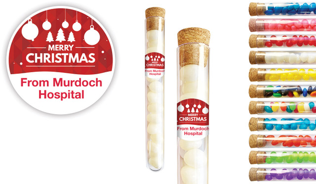 Corporate Christmas Christmas Personalised Test Tubes