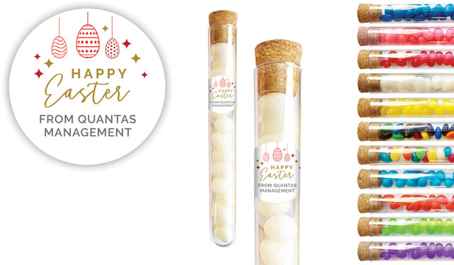 Hanging Eggs Easter Personalised Test Tubes