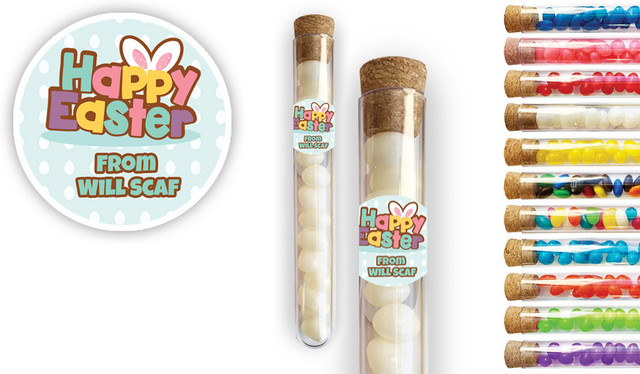 Happy Easter Personalised Test Tubes