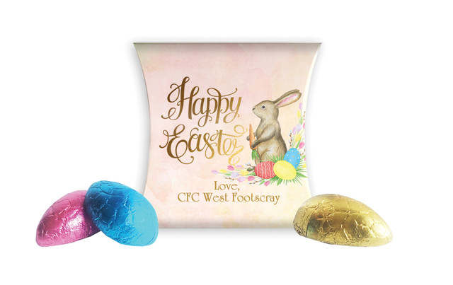 Beautiful Bunny Easter Pillow Box