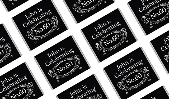 Aged To Perfection Birthday Mini Chocolates