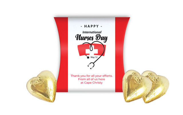 Nurse Hat International Nurses Day Personalised Pillow Boxes