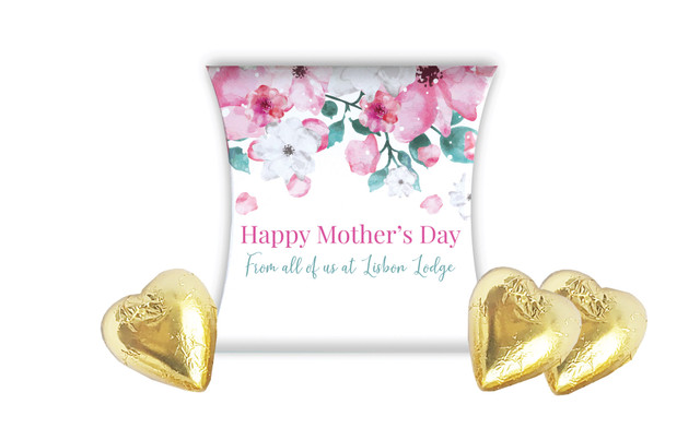 Falling Petals Mothers Day Personalised Pillow Boxes