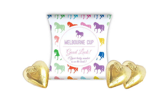 Rainbow Horses Melbourne Cup Horse Racing Pillow Boxes