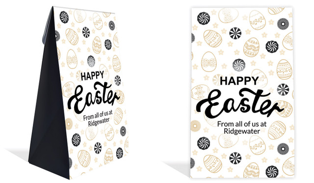 Sophisticated Personalised Gusset Favour Bag