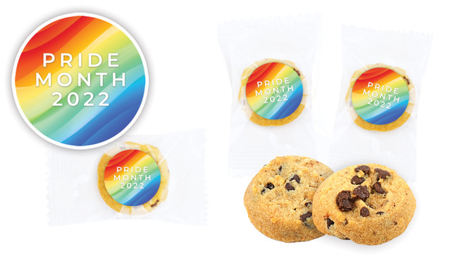 Contemporary Pride Personalised Bite-Size Cookie 5g