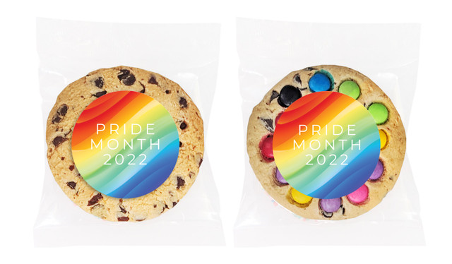 Contemporary Pride Personalised Cookie