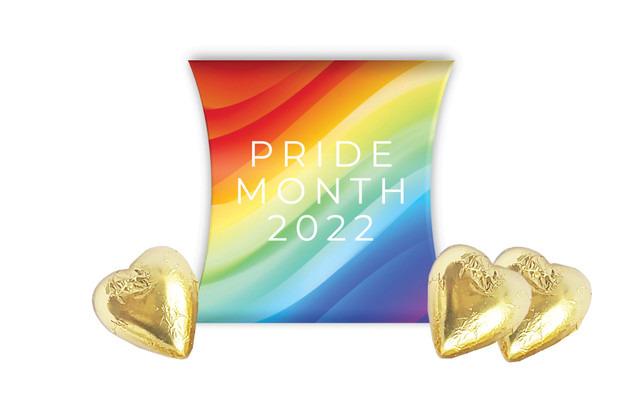 Contemporary Pride Personalised Pillow Boxes