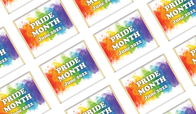Painted Rainbow Pride Personalised Mini Chocolates