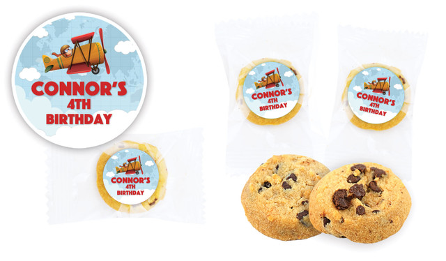 Aeroplane Birthday Bite-Size Cookie 5g