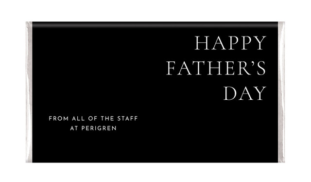 Black Fathers Day Custom Chocolate Bars
