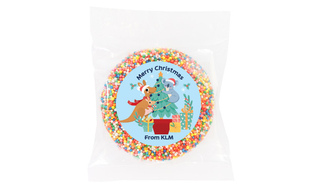 Aussie Animals Christmas Custom Giant Chocolate Freckles