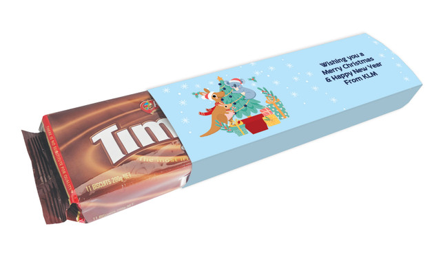 Aussie Animals Christmas Customised Packet Of TimTams TM