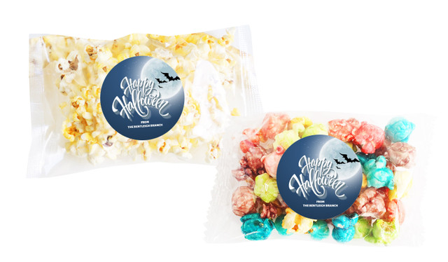 Blue Moon Halloween Personalised Popcorn Bag