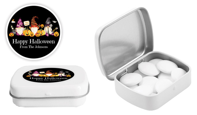 Wizard Gnomes Halloween Personalised Mint Tins
