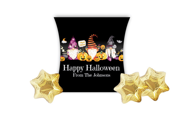WIzard Gnomes Halloween Personalised Pillow Boxes