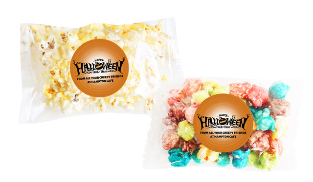 Halloween Script Halloween Personalised Popcorn Bag