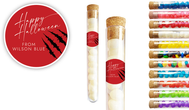 Slash Halloween Personalised Test Tubes