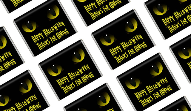 Cats Eyes Halloween Mini Chocolates