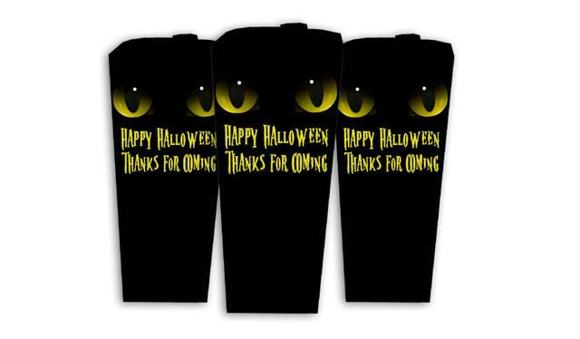 Cats Eyes Halloween Personalised Chocaboxes