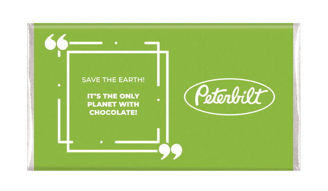Save The Earth Meme Personalised Chocolate Bar