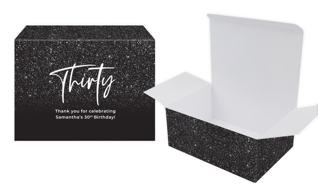 30th Birthday Personalised Tuck Gift Box