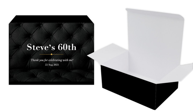 Chesterfield Personalised Tuck Gift Box