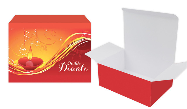 Radiant Diwali Personalised Tuck Gift Box