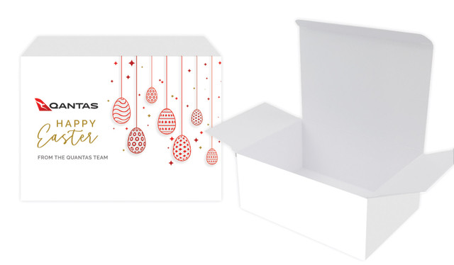 Hanging Eggs Personalised Tuck Gift Box