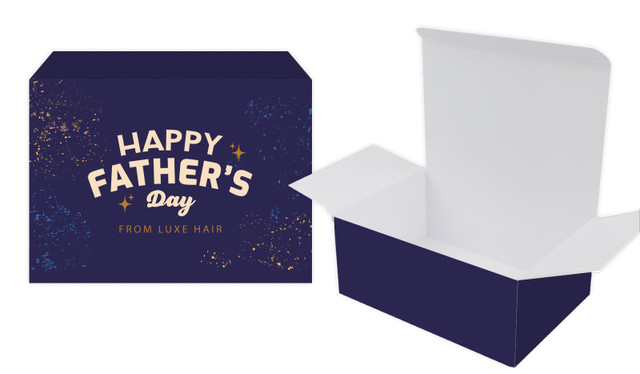 Night Sky Fathers Day Personalised Tuck Gift Box